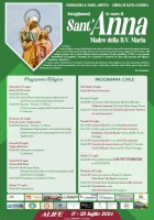 Festeggiamenti in onore di Sant'Anna Madre della B.V: Maria 