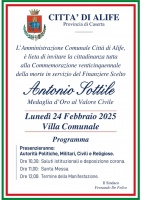 Commemorazione venticinquennale della morte in servizio del Finanziere Scelto ANTONIO SOTTILE - Medaglia d'Oro al Valore Civile
